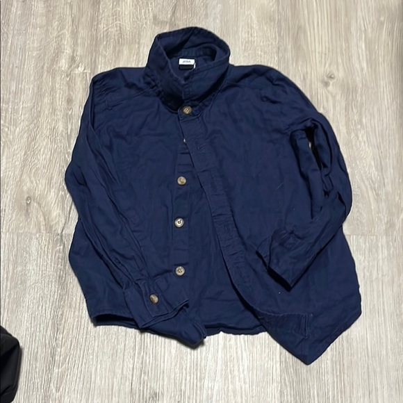 4/$30 Kids Navy Dress Shirt - Picture 1 of 1